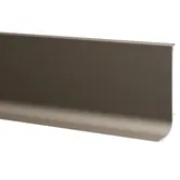 Plinta parchet, aluminiu, nuanta sampanie, 3000 mm