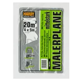 Folie de protectie pentru zugravit Hardy din HDPE (pliata)10 µm, 4 x 5 m