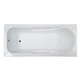 Cada baie Fibrex Siena, acril sanitar, alb, 160x70x38 cm
