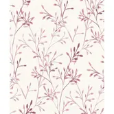 Tapet vinil Phoenix, model vegetal, roz, 10.05 m x 53 cm