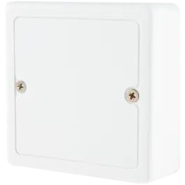 Doza de legatura PAT PVC, montaj aparent, 80 x 80 x 30 mm