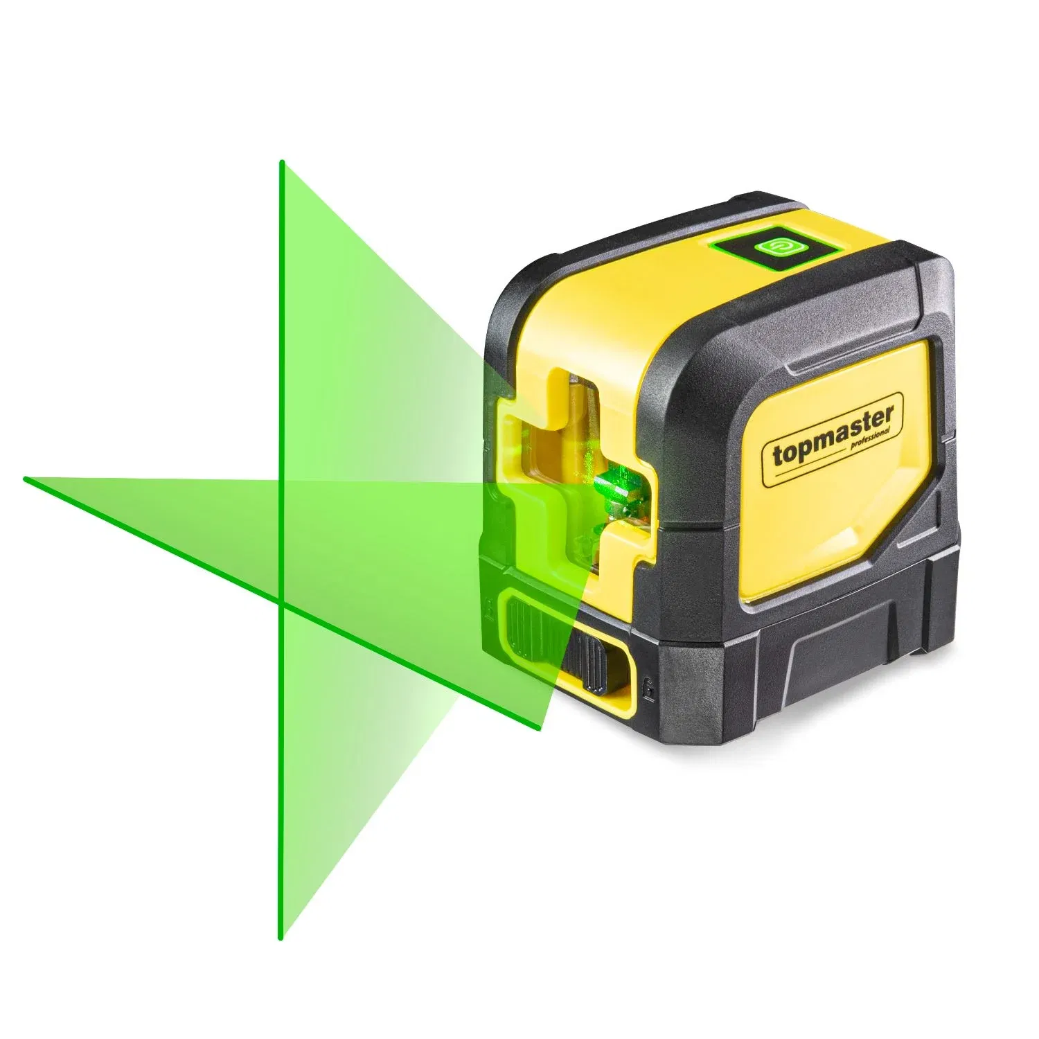 Nivela laser Topmaster 1H1V, hobby, laser verde, cu acumulatori