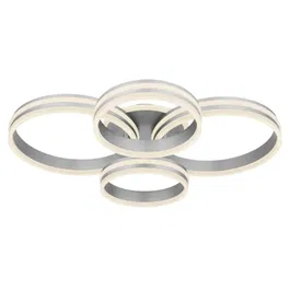 Plafoniera Rubyo, metal, 1 X LED, 90W, 850 X 680 mm