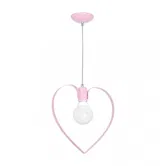 Suspensie Amore 99532, metal, 1 x E27, 60 W, roz, 31 cm