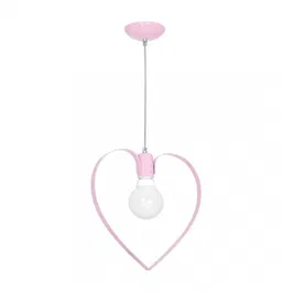 Suspensie Amore 99532, metal, 1 x E27, 60 W, roz, 31 cm