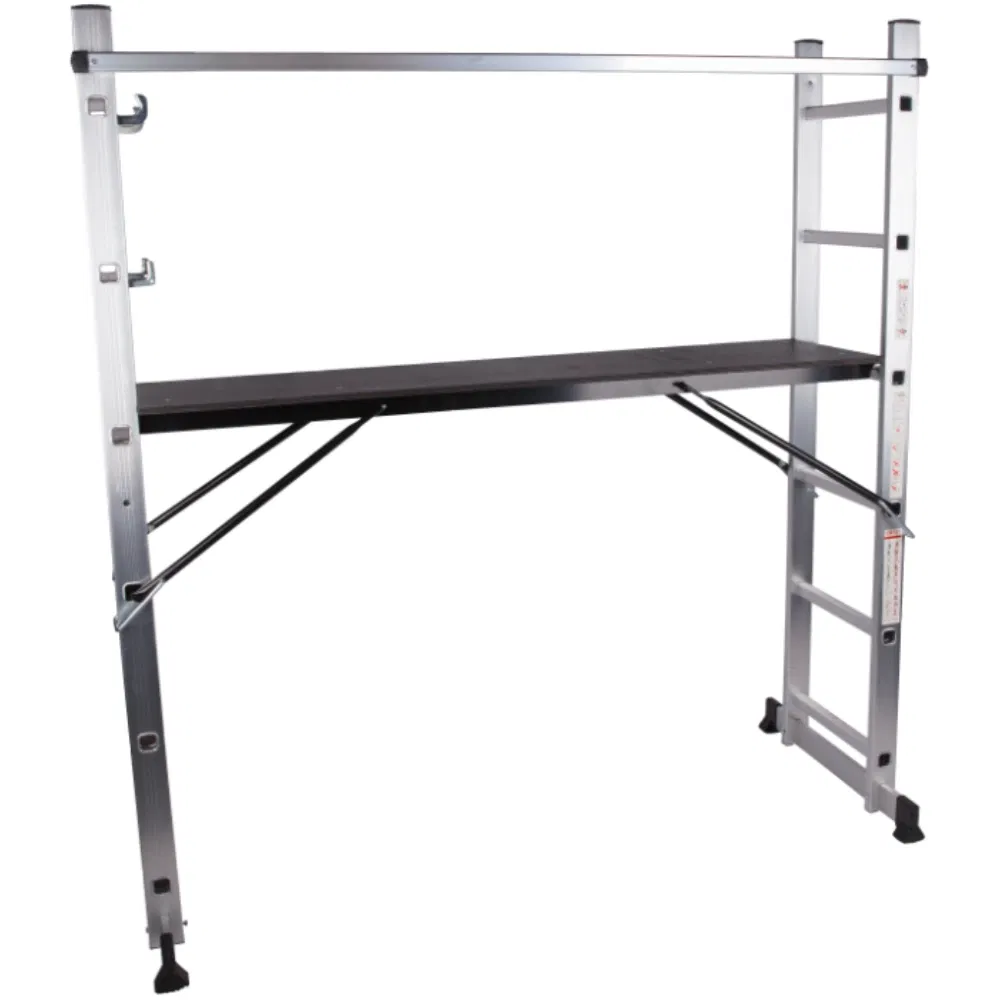 Scara tip schela Evotools, 2 tronsoane, 7 trepte
