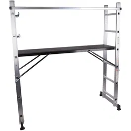 Scara tip schela Evotools, 2 tronsoane, 7 trepte