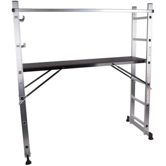 Scara tip schela Evotools, 2 tronsoane, 7 trepte