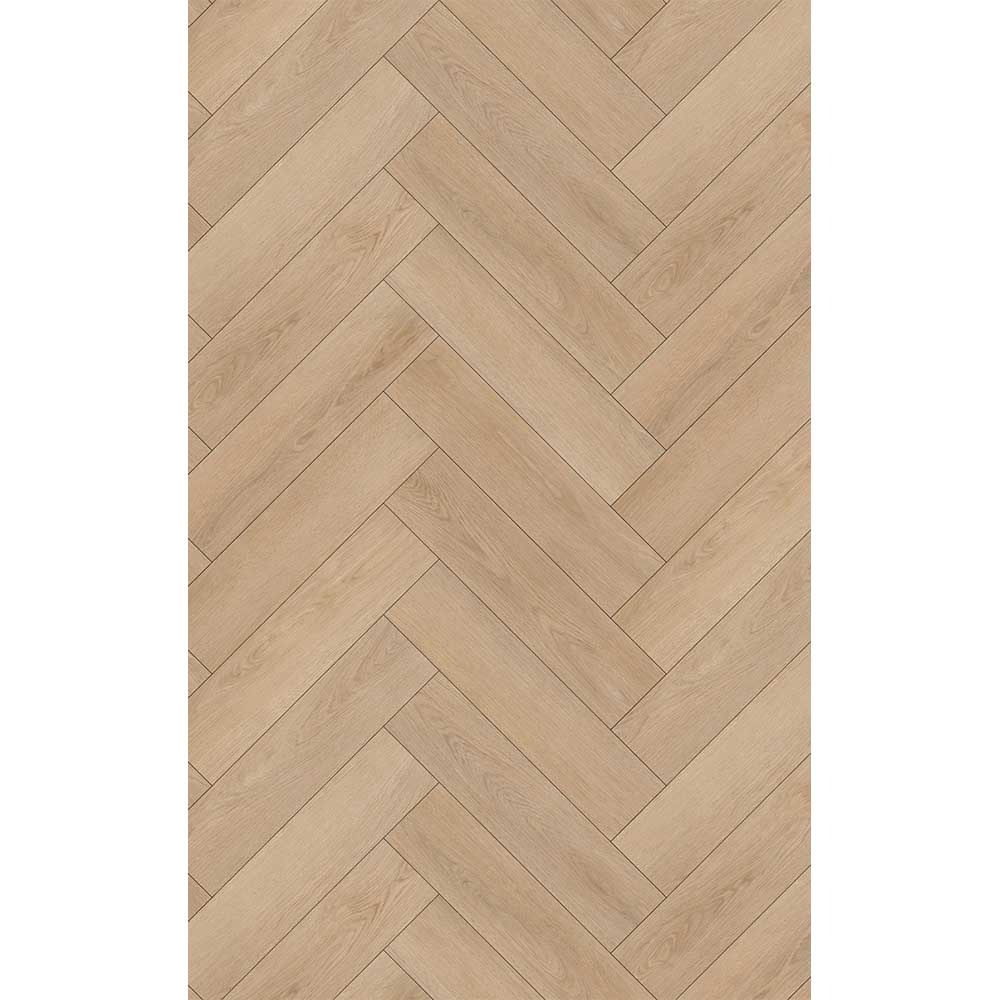 Pardoseala SPC 4+1 mm, herringbone, Desert Oak 207, nuanta medie, decor lemn, clasa de trafic 32, click sistem, folie izolatoare atasata, 750 x 150 mm