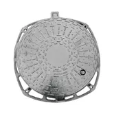 Capac canalizare Vodaland Urban PL959, fonta, gri, diametru 820 mm