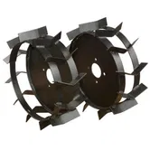 Roti motocultoare Hyundai, metal, negru, 2 kg