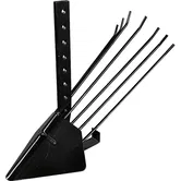 Dispozitiv scos cartofi pentru motocultoare Hyundai, metal, negru, 2 kg