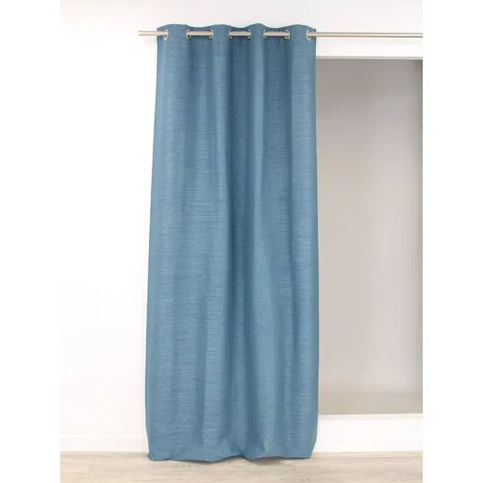Draperie Starlight Blackout 140, 100% polyester, bleu, 130 X 260 cm