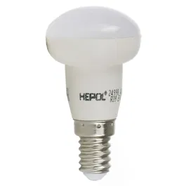 Bec LED R39 4W Hepol, E14, reflector, lumina calda
