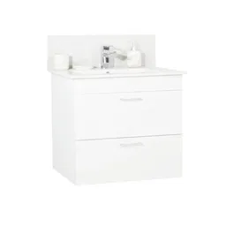 Mobilier baie Badenmob Seria 067, baza cu lavoar, PAL, alb, 60 x 46 x 52 cm