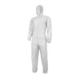 Combinezonul protectie praf de unica folosinta, polipropilena, alb, marimea XXXL