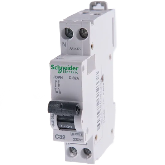 Disjunctor Schneider A9N21550 iDPN, C, 1P+N 32A