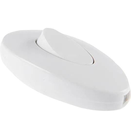 Intrerupator pe fir, Makel 10014, alb