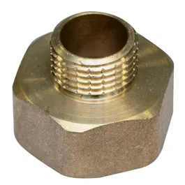 Niplu mufa alama, filet exterior-interior, racord 1 x 1/2