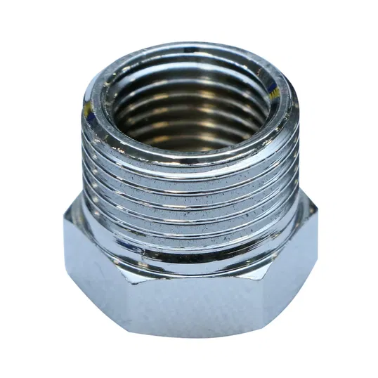 Reductie Remer, alama, argintiu, filet interior/exterior, 1/4 x 3/8