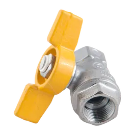 Robinet sferic fluture gaz Giacomini, filet interior-interior, 3/8