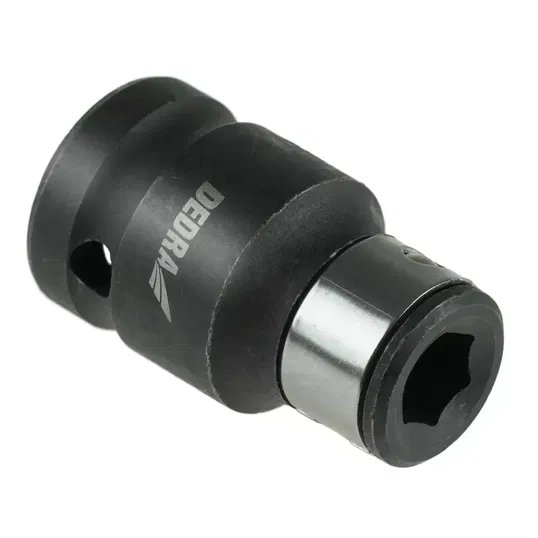 Adaptorul pentru biti impact Dedra 18A7003, cu prindere Spline, 1/2 - 8 mm