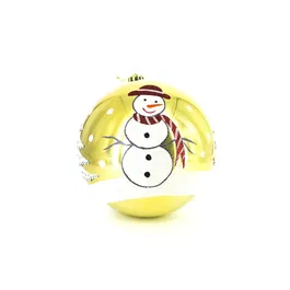 Glob decorativ de Craciun, plastic, 20 cm