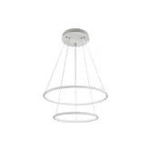 Lustra led Orion, 53 W, alb, inaltime reglabila 50 - 90 cm