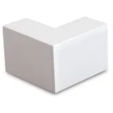 Set canal cablu cot exterior Dietzel, plastic, alb, 16 x 40 mm, 2 bucati