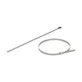 Colier metalic fixare cabluri, 127 mm, 100 bucati
