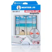 Plasa anti instecte magnetica, poliester, alb, 120 x 220 cm