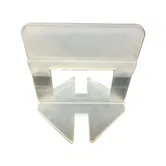 Clips 1.0 mm sistem nivelare gresie, plastic, 50 buc/punga