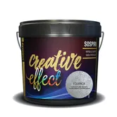 Vopsea decorativa cu aspect sablat metalizat, Deko Creative Effect Sospiri Equinox, 1.25 l