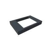 Capac mascare stalp, aluminiu, gri antracit, 70 x 70 mm