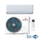 Aer conditionat Hava Smart Plus HMI-12SP, 12000 BTU, Wi-Fi incorporat, inverter, kit instalare inclus