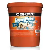 Vopsea lavabila interior Oskar Superweiss, mat, alb, 25 l