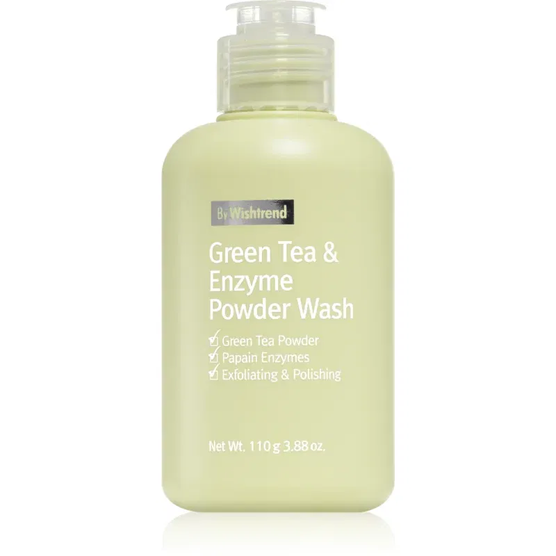 By Wishtrend Green Tea & Enzyme pudra de curatare fina 110 g