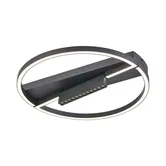 Plafoniera LED Core R, KL151092, 30W, 4000K, negru
