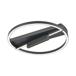 Plafoniera LED Core R, KL151092, 30W, 4000K, negru