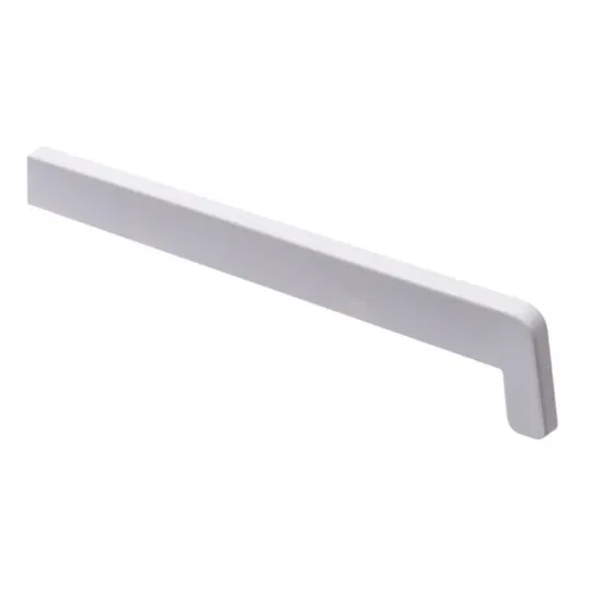 Capac glaf, PVC, alb, 45 x 100 mm