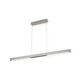 Suspensie LED Klausen Himera, 36W, 4000K, argintiu