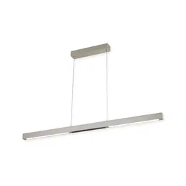 Suspensie LED Klausen Himera, 36W, 4000K, argintiu