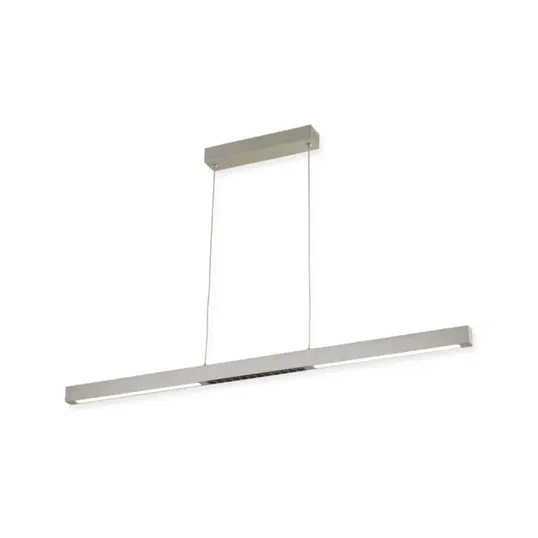 Suspensie LED Klausen Himera, 36W, 4000K, argintiu