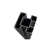 Stalp de gard multifunctional, aluminiu, gri antracit, 1500 x 70 x 70 mm