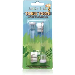 Jack N’ Jill Tickle Tooth capete de schimb pentru periuta de dinti Tickle Tooth 2 buc