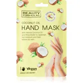 Beauty Formulas Coconut Oil mască de hidratare profundă de maini 1 buc