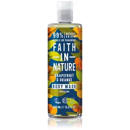 Faith In Nature Grapefruit & Orange Gel de duș energizant 400 ml