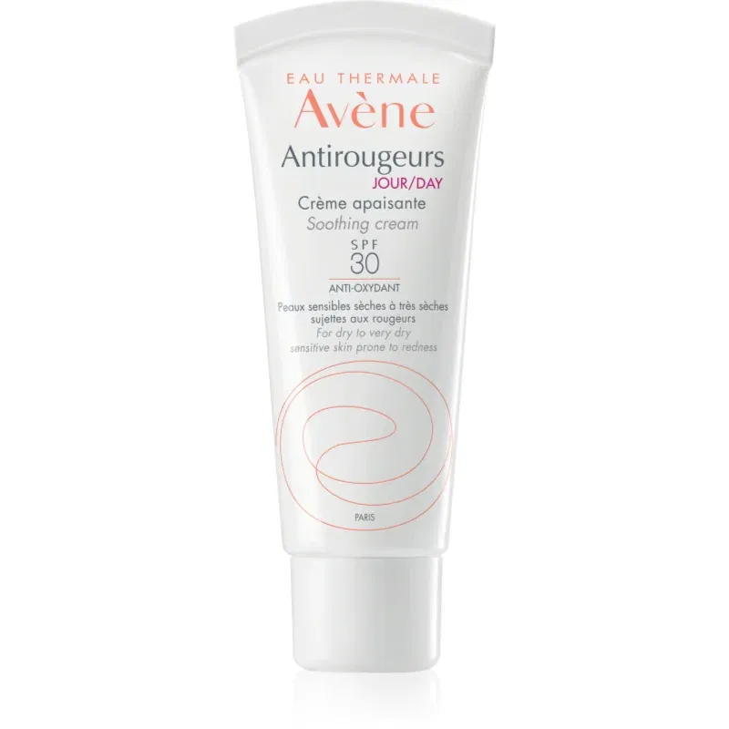 Avène Antirougeurs Soothing Cream crema de zi cu efect calmant împotriva roșeții tenului SPF 30 40 ml