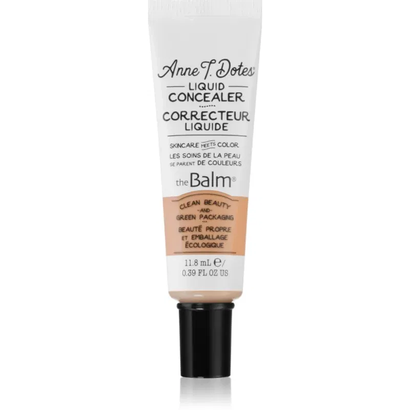 theBalm Anne T. Dotes® Liquid Concealer corector lichid acoperire completa culoare #4 Neutral Fair 11.8 ml