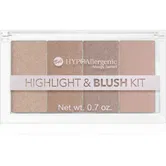 Bell Hypoallergenic paletă cu iluminatoare și farduri de obraz 20 g